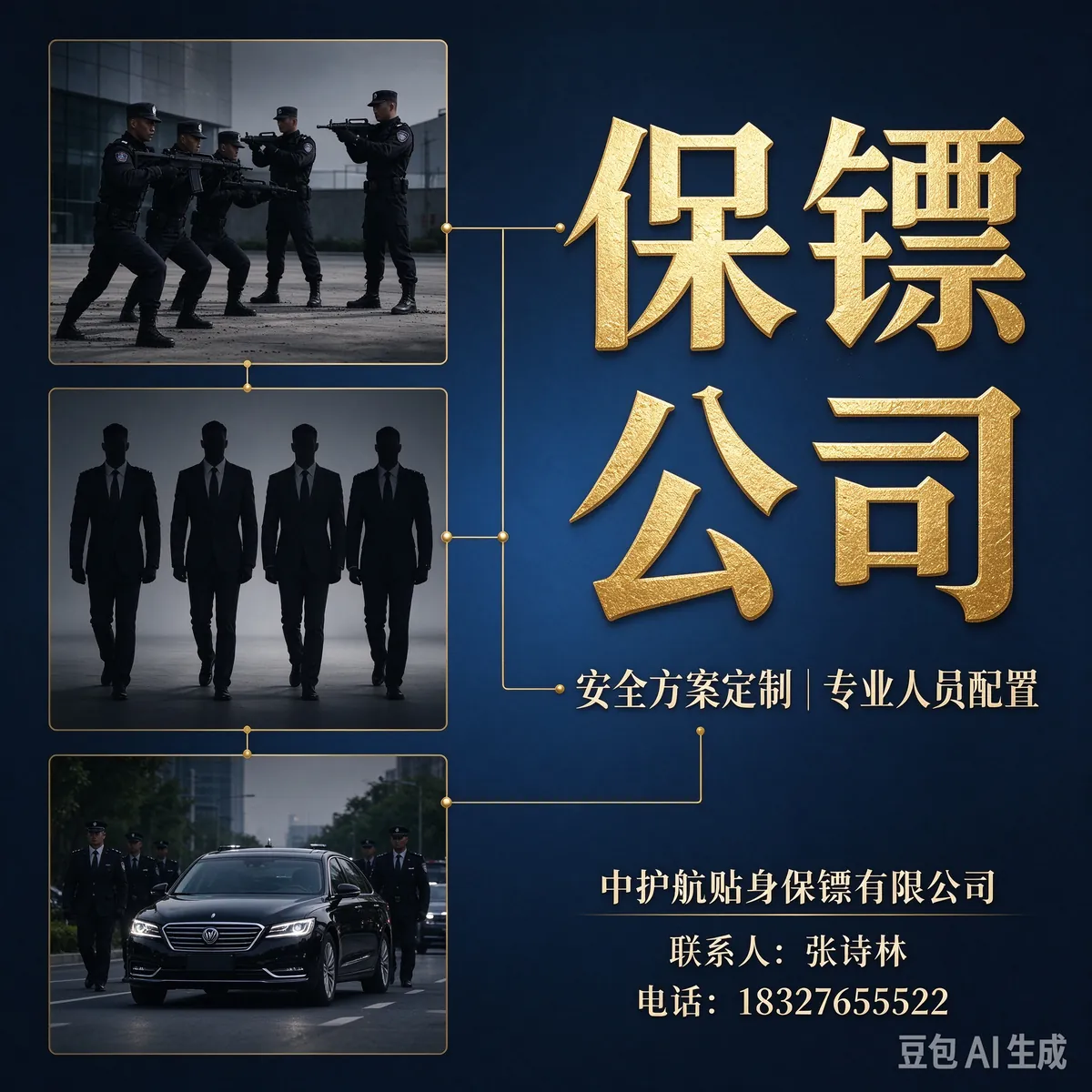 资质与背书:保安服务许可证与关联公司资质